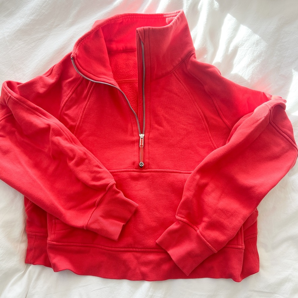Lululemon Scuba Funnel Neck Half Zip size M/L - Picture 4 of 8